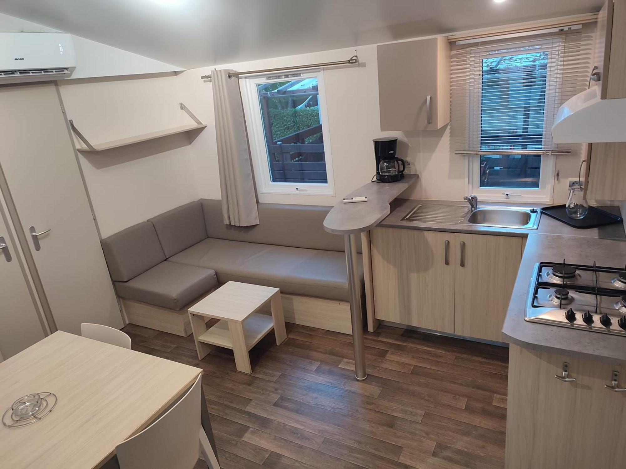 Mobil-Home 6 Personnes Avec Tv Et Clim N' B025 Boofzheim Zewnętrze zdjęcie